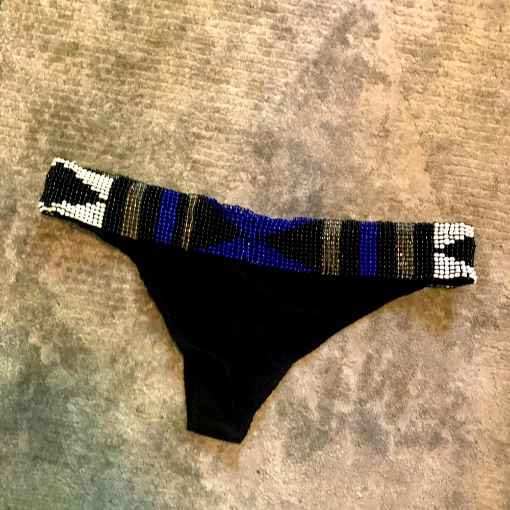 Indah beaded bikini bottom